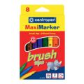 //АРХИВ//Фломастеры 8цв Centropen Maxi BRUSH 8773/08