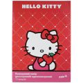 //АРХИВ//Цв. бумага А4 набор мелов двухсторон  Hello Kitty