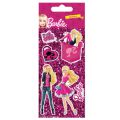 //АРХИВ//Наклейки для творчества Barbie  65*125мм ассорти