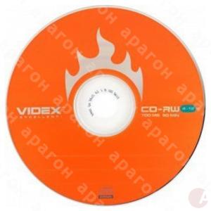 Диск CD-RW Videx 700Mb/80min  Bulk Box