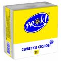 Салфетка PrOK 100шт 24*24 1-сл бел