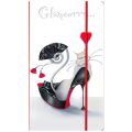 Визитница прошитая 120 виз Glamour cats  L5906