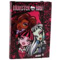 //АРХИВ//Папка В5 для тетрадей на резинке Monster High 13-210