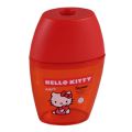 //АРХИВ//Точилка пласт 1 лезвие Kite контейнер Hello Kitty  109К