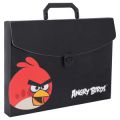 Портфель пласт А4 Angry Birds на застежке 03302