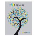 Блокнот В5 60л. бок. пруж. Украина