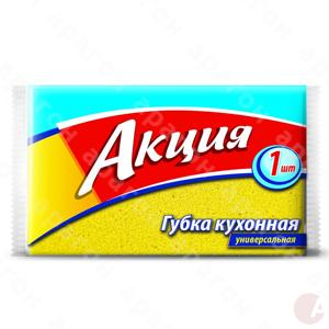 Губка д/посуды 1шт АК