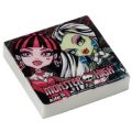 //АРХИВ//Ластик д/каранд и стойк чернил Monster High квадратный 13-101