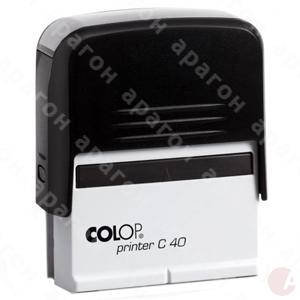 Оснастка д/штампа Printer C40 пластик 23х59мм Compact 